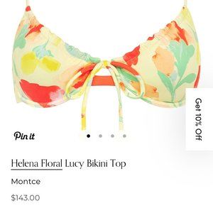 Montce Helena Floral Bikini - Lucy Top & Paula Bottoms